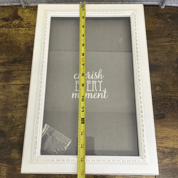 Cherish Every Moment Shadow Box With Pins - Picture 3 of 8